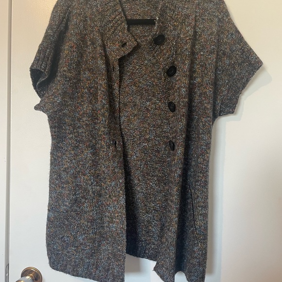 Cleo multicoloured sleeveless sweater M - Picture 2 of 6